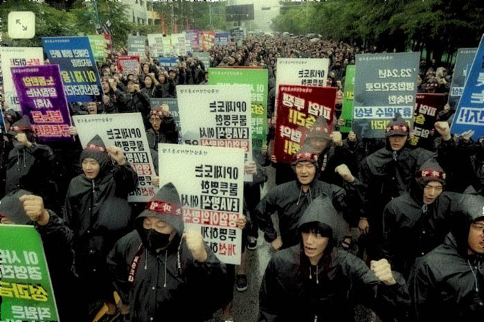 Работники Samsung Electronics бастуют